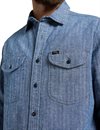 Lee 101 - Heritage Workwear Relaxed Shirt - Dark Indigo
