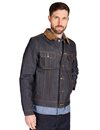Lee 101 - Storm Rider Denim Jacket Dry Blue - 14.75 oz