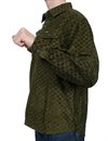 Lee X BKC - Embossed Cord Working West Overshirt - Kale