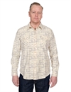 Levis Vintage Clothing - Shorthorn Shirt - Cobalt Print