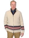 Maglificio GRP - Folk80 Merino Wool Zip Jacket - Ecru