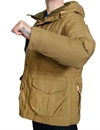 Manifattura Ceccarelli - Goose Down Fisherman Parka Dry Cotton - Dark Tan