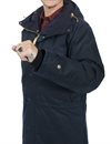 Manifattura Ceccarelli - Long Mountain Jacket Waxed Canvas - Navy