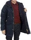 Manifattura Ceccarelli - Long Mountain Jacket Waxed Canvas - Navy