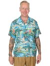 Micky Oye - Land of Aloha Shirt - Blue