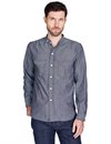 Mister Freedom - Homesteader Shirt - Indigo Jacquard