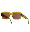 Monokel Eyewear - Apollo Caramel Sunglasses - Pink Solid Lens