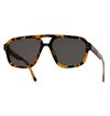 Monokel Eyewear - Jet Havana Sunglasses - Grey Solid Lens