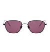 Monokel Eyewear - Otis Black Sunglasses - Pink Lens 