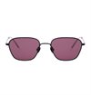 Monokel Eyewear - Otis Black Sunglasses - Pink Lens 