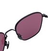 Monokel Eyewear - Otis Black Sunglasses - Pink Lens 