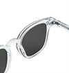 Monokel Eyewear - River Crystal Sunglasses - Green Solid Lens 
