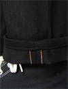 Naked & Famous - Weird Guy Shinigami Black Selvedge Jeans - 18 oz