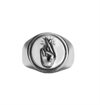 O.P Jewellery - Fingers Crossed Signet Ring - Silver