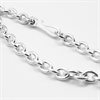O.P Jewellery - Mid Anchor Hook Bracelet - Silver