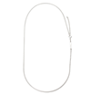 O.P Jewellery - Curb Chain Silver Necklace