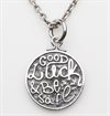 O.P Jewellery - Good Luck And Be Safe Silver Pendant 