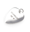 O.P Jewellery - Guitar Pic Silver Pendant