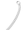 O.P Jewellery - Key Hook + Chunky Silver Chain - Silver