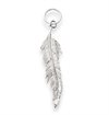 O.P Jewellery x Ragnar Persson - Skata Medium Silver Feather Pendant