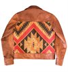 OTRA - Navajo Leather Jacket - Cognac