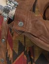 OTRA - Navajo Leather Jacket - Cognac