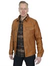 OTRA - Wayne Leather Jacket - Cognac