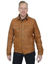 OTRA - Wayne Leather Jacket - Cognac