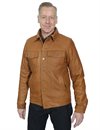 OTRA - Wayne Leather Jacket - Cognac