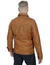 OTRA - Wayne Leather Jacket - Cognac
