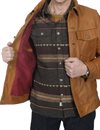 OTRA - Wayne Leather Jacket - Cognac