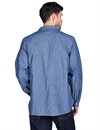 Omoto Denim - 5017 High Density 5 oz Chambray Work Shirt - Blue