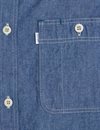 Omoto Denim - 5017 High Density 5 oz Chambray Work Shirt - Blue