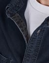 Omoto Denim - 5017 High Density 5 oz Chambray Work Shirt - Charcoal Dyed
