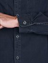 Omoto Denim - 5017 High Density 5 oz Chambray Work Shirt - Charcoal Dyed