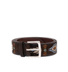 Orciani - Nabucco Yucatan Casual Nubuck Belt - Brown