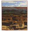 Pendleton---Artist-Collection-Wool-Blanket---Shadow-Mountain2