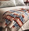 Pendleton - Chief Joseph Jacquard Wool Blanket - Rosewood