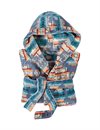 Pendleton - Cotton Terry Velour Bath Robe - Chief Joseph Slate