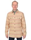 Pendleton - Driftwood Doublesoft Shirt - Tan Pinto Mountain
