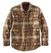 Pendleton - Harding Jacquard Quilted Shirt Jacket - Tan