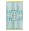 Pendleton - Harding Jacquard Spa Towel - Aqua