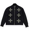 Pendleton---Jacquard-Motif-Zip-Cardigan---Black