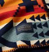 Pendleton - Jacquard Saddle Blanket - Nehalem Navy