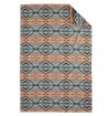 Pendleton - Jacquard Twin Cotton Blanket Carico Lake - Sandshell