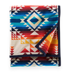 Pendleton - Jacquard Unnapped Wool Blanket - Pilot Rock Ivory