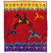 Pendleton - Legendary Wool Blanket - Celebrate The Horse Red
