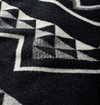 Pendleton - Oxbow Jacquard Unnapped Blanket - Black/White