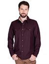 Pendleton - Western Wool Canyon Shirt - Burgundy Mix