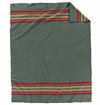 Pendleton - Yakima Green Heather Wool Mix Throw Blanket